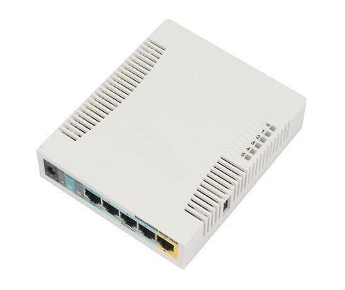 Access Point MIKROTIK IEEE 802.11b IEEE 802.11g IEEE 802.11n 1xUSB 2.0 5x10/100M RB951UI-2HND
