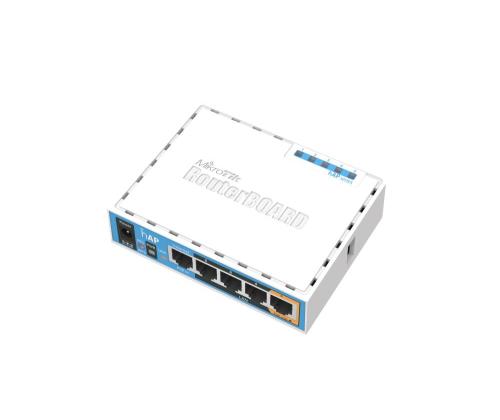 Access Point MIKROTIK IEEE 802.11b IEEE 802.11g IEEE 802.11n 1xUSB 2.0 5x10/100M RB951UI-2ND