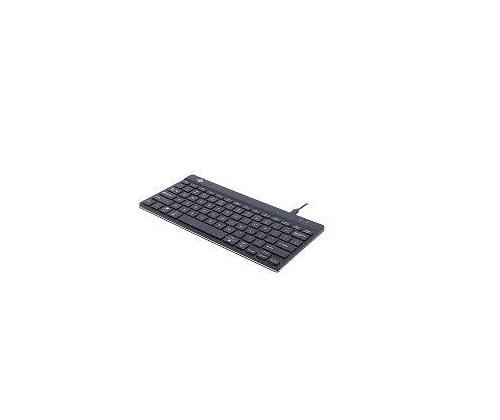 KEYBOARD COMPACT BREAK ENG/BLACK RGOCOUSWDBL R-GO TOOLS