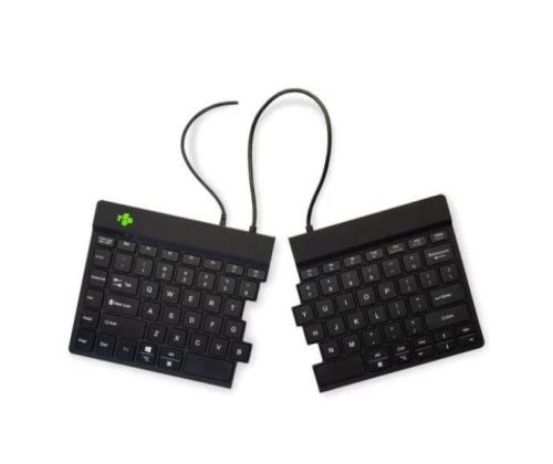 KEYBOARD SPLIT BREAK V2 ENG/BLACK RGOSP-USWIBL R-GO TOOLS