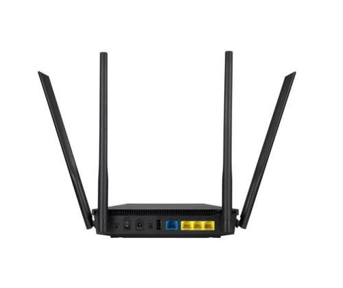 Wireless Router ASUS Wireless Router 1800 Mbps Mesh Wi-Fi 5 Wi-Fi 6 IEEE 802.11n USB 1 WAN 3x10...