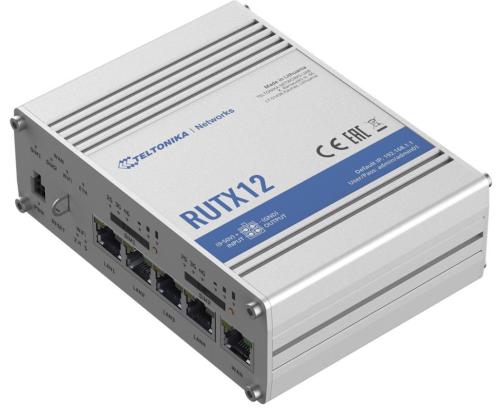 Wireless Router TELTONIKA Router 300 Mbps Wi-Fi 5 USB 2.0 5x10/100/1000M 4G RUTX12