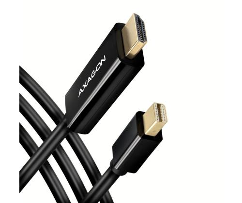 CABLE MINI DP TO HDMI 1.8M/RVDM-HI14C2 AXAGON