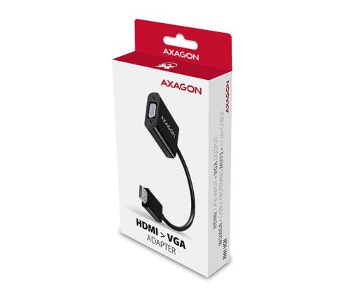 I/O ADAPTER HDMI TO VGA/0.15M RVH-VGN AXAGON