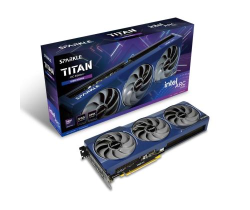 Graphics Card SPARKLE Intel Arc B580 12 GB GDDR6 192 bit PCIE 4.0 8x Active SB580T-12GOC