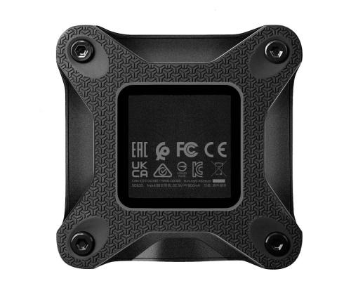 External SSD ADATA SD620 512GB USB 3.2 Write speed 460 MBytes/sec Read speed 520 MBytes/sec SD620...