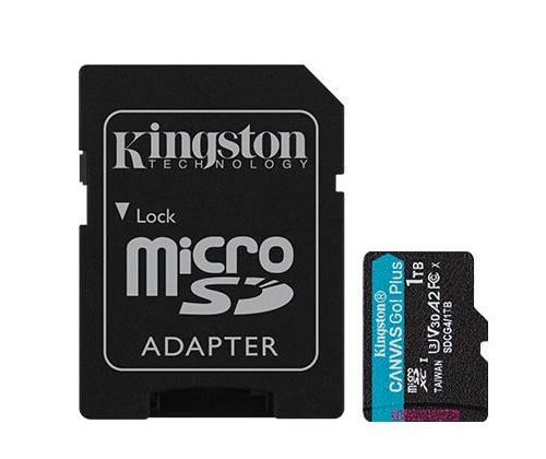MEMORY MICRO SDXC 1TB UHS-I/W/A SDCG4/1TB KINGSTON