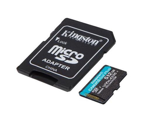 MEMORY MICRO SDXC 512GB UHS-I/W/A SDCG4/512GB KINGSTON