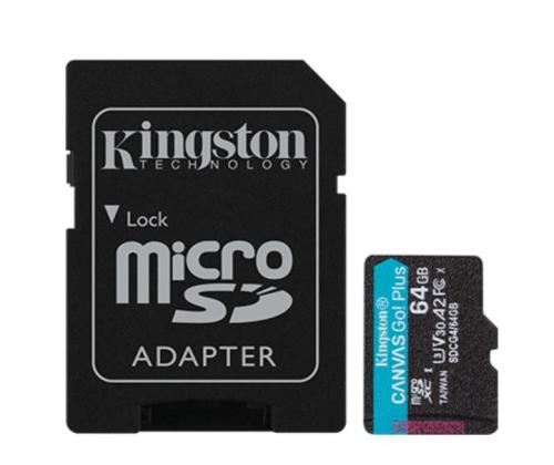 MEMORY MICRO SDXC 64GB UHS-I/3PACK SDCG4/64GB KINGSTON