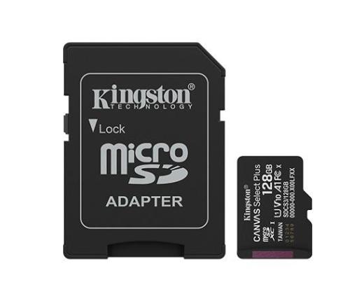 MEMORY MICRO SDXC 128GB UHS-I/W/ADAPTER SDCS3/128GB KINGSTON