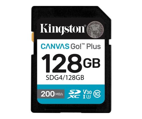 MEMORY SDXC 128GB UHS-I/SDG4/128GB KINGSTON