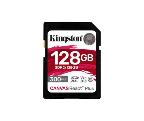 MEMORY SDXC 128GB C10/SDR2/128GB KINGSTON
