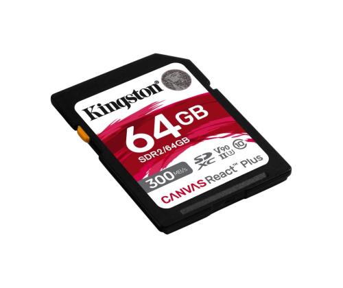 MEMORY SDXC 64GB C10/SDR2/64GB KINGSTON