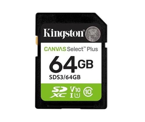 MEMORY SDXC 64GB UHS-I/SDS3/64GB KINGSTON