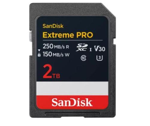 MEMORY SDXC 2TB UHS-1/SDSDXXD-2T00-GN4IN SANDISK