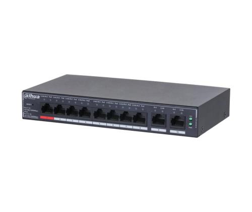 Switch DAHUA DH-SG4010P Type L2 PoE ports 8 110 Watts SG4010P