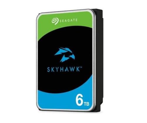 HDD SEAGATE SkyHawk 6TB SATA 256 MB 5400 rpm Discs/Heads 4/8 3,5" ST6000VX009