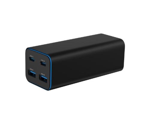 CHARGER USB UNIVERSAL 4P 100W/TA-UC-2A2C-PD100-01-BK GEMBIRD