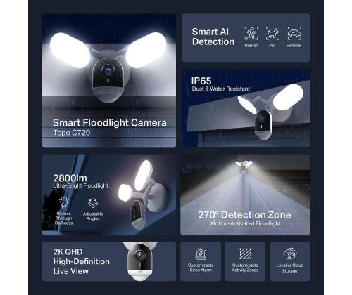WRL CAMERA 2K QHD/TAPO C720 TP-LINK