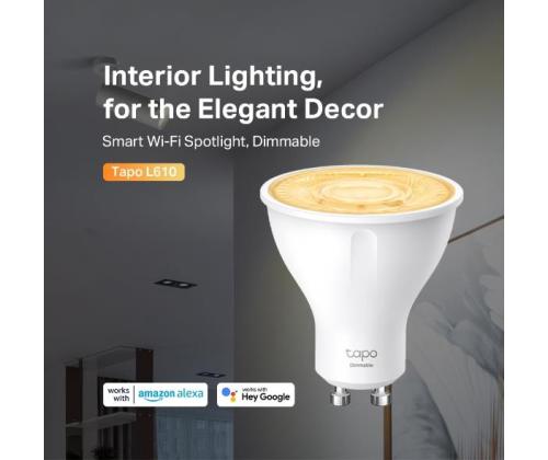 Smart Light Bulb TP-LINK Power consumption 2.9 Watts Luminous flux 350 Lumen 2700 K Beam angle 40...