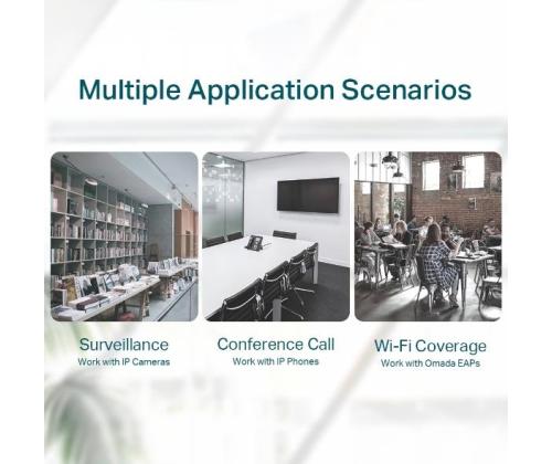 Switch TP-LINK PoE+ ports 16 TL-SG116P