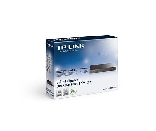 Switch TP-LINK Omada TL-SG2008 8xRJ45 TL-SG2008