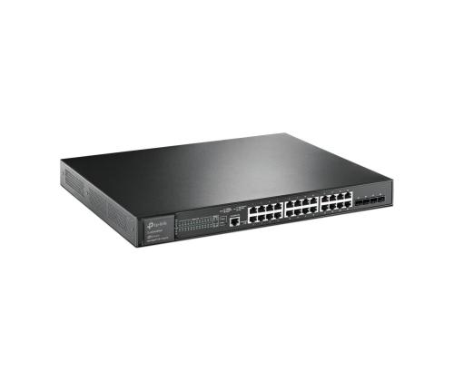 Switch TP-LINK Omada TL-SG3428XMP Type L2+ Rack 4xSFP+ 1xConsole 1 PoE+ ports 24 384 Watts TL...