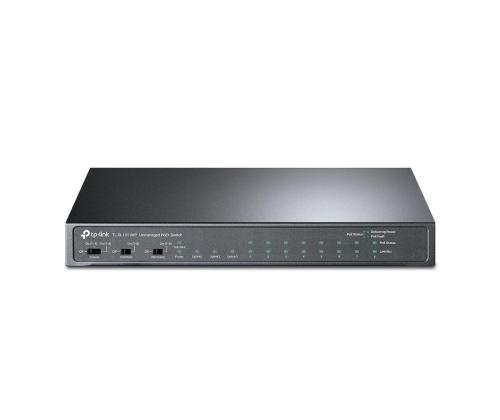 Switch TP-LINK 1x10Base-T / 100Base-TX PoE+ ports 8 124 Watts TL-SL1311MP