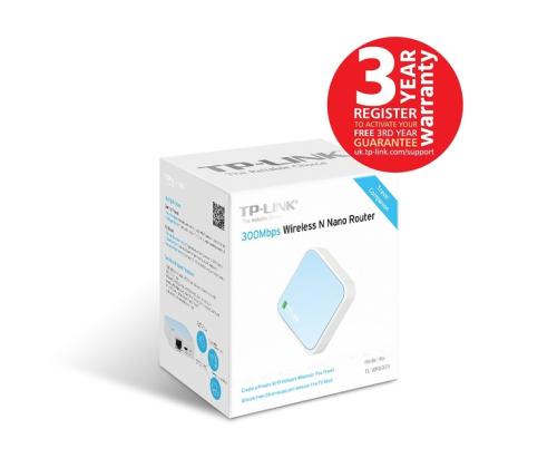 Wireless Router TP-LINK Wireless Router 300 Mbps IEEE 802.11 b/g IEEE 802.11n USB 2.0 1x10/100M...