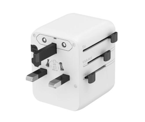 POWER ADAPTER TRAVEL 20W/WHITE TPA-1A2C20-01-W GEMBIRD