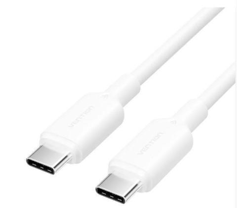 CABLE USB-C TO USB-C/2M WHITE TRCWH VENTION