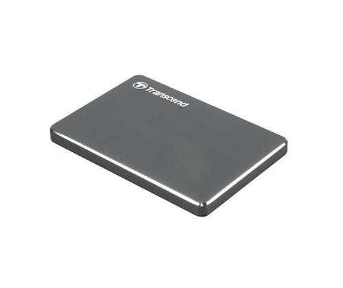 External HDD TRANSCEND StoreJet 1TB USB 3.1 Colour Iron Grey TS1TSJ25C3N