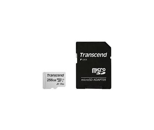 MEMORY MICRO SDXC 256GB W/ADAP/C10 TS256GUSD300S-A TRANSCEND