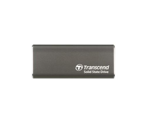 External SSD TRANSCEND ESD265C 2TB USB-C 3D NAND Write speed 950 MBytes/sec Read speed 1050...