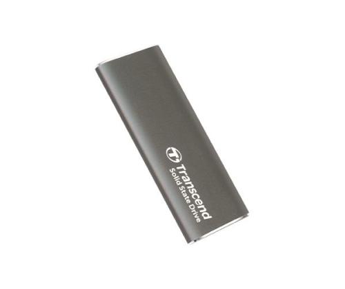 External SSD TRANSCEND ESD265C 2TB USB-C 3D NAND Write speed 950 MBytes/sec Read speed 1050...