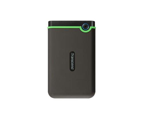 External HDD TRANSCEND StoreJet TS2TSJ25M3C 2TB USB 3.1 Colour Green TS2TSJ25M3C