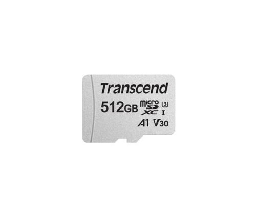 MEMORY MICRO SDXC 512GB W/A/TS512GUSD300S-A TRANSCEND