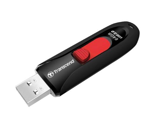 MEMORY DRIVE FLASH USB2 64GB/590 TS64GJF590K TRANSCEND