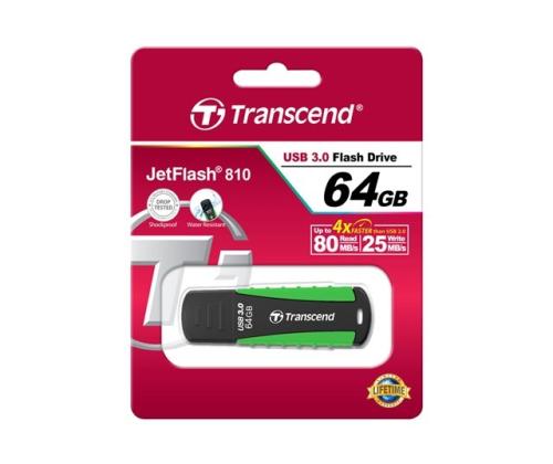 MEMORY DRIVE FLASH USB3 64GB/810 TS64GJF810 TRANSCEND