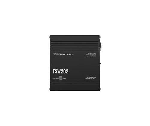 Switch TELTONIKA TSW202 Type L2 2xSFP 8xRJ45 PoE+ ports 8 240 Watts TSW202