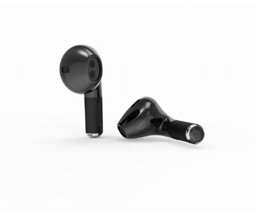 HEADSET BLUETOOTH/BLACK/GREY TWS-02-BK GEMBIRD