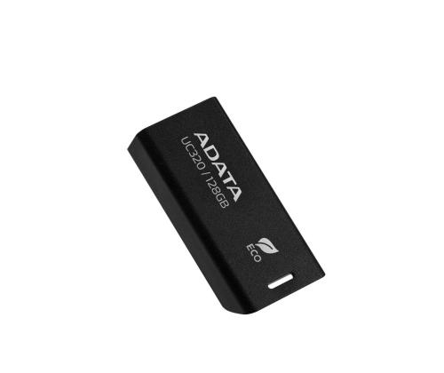 MEMORY DRIVE FLASH USB3.2 128G/BLACK UC320-128G-RBK/BK ADATA