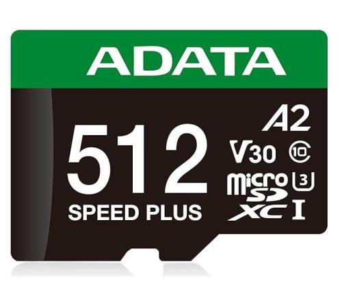 MEMORY MICRO SDXC 512GB UHS-I/UD512GUI3V30A2SP-RA1 ADATA