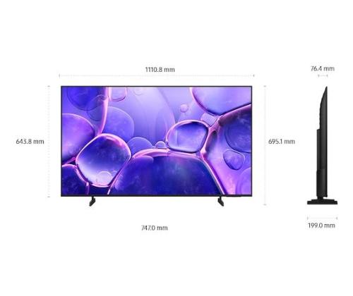 TV Set SAMSUNG 50 " 4K Ultra HD 3840 x 2160 pixels Flat 16:9 LED UE50U8072FUXXH