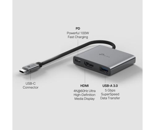 I/O HUB USB-C 3PORT/UH3020C TP-LINK