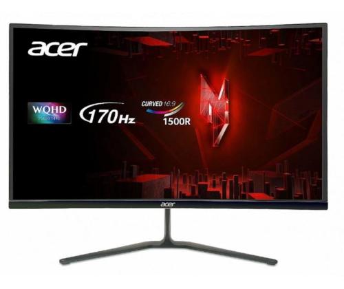 LCD Monitor ACER Gaming Panel VA 2560x1440 16:9 1 ms Speakers Colour Black UM.HE0EE.202
