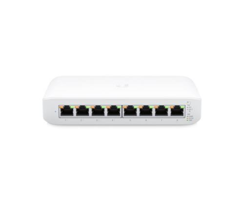 Switch UBIQUITI Lite 8 PoE Type L2 Desktop/pedestal 8x10Base-T / 100Base-TX / 1000Base-T PoE+...