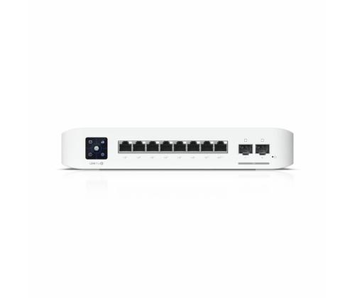 Switch UBIQUITI USW-PRO-8-POE Type L3 2xSFP+ 8xRJ45 PoE+ ports 8 120 Watts USW-PRO-8-POE
