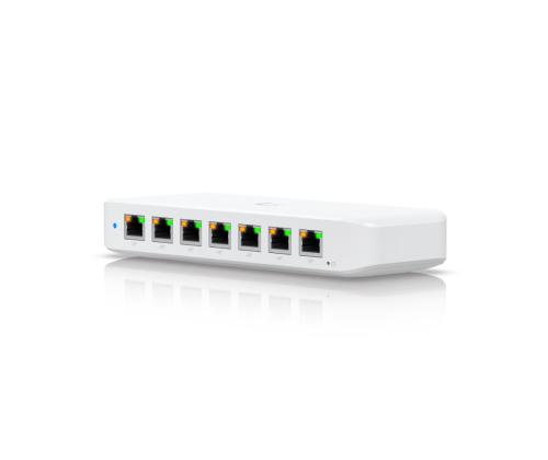 Switch UBIQUITI Ultra USW-Ultra Type L2 Desktop/pedestal 8x1000Base-T 8 PoE+ ports 7 USW-ULTRA