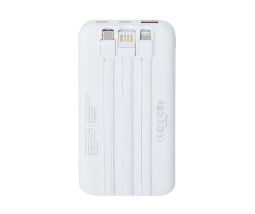 POWER BANK USB 10000MAH/VA2211 WHITE RIVACASE